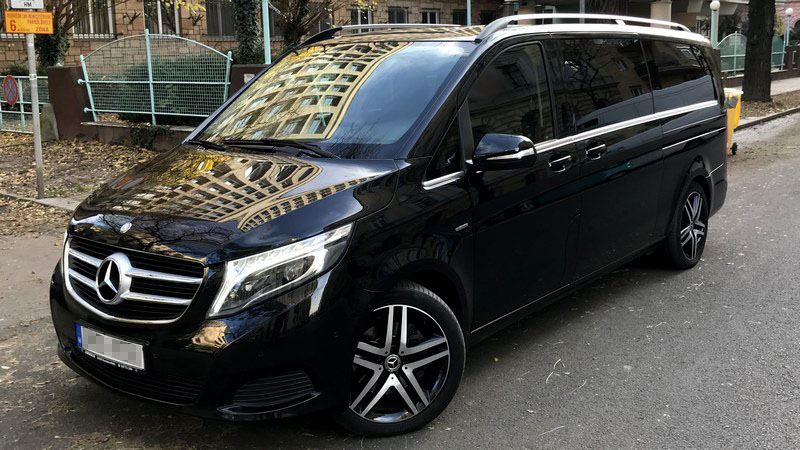 6+2 fős Mercedes-Benz V osztály